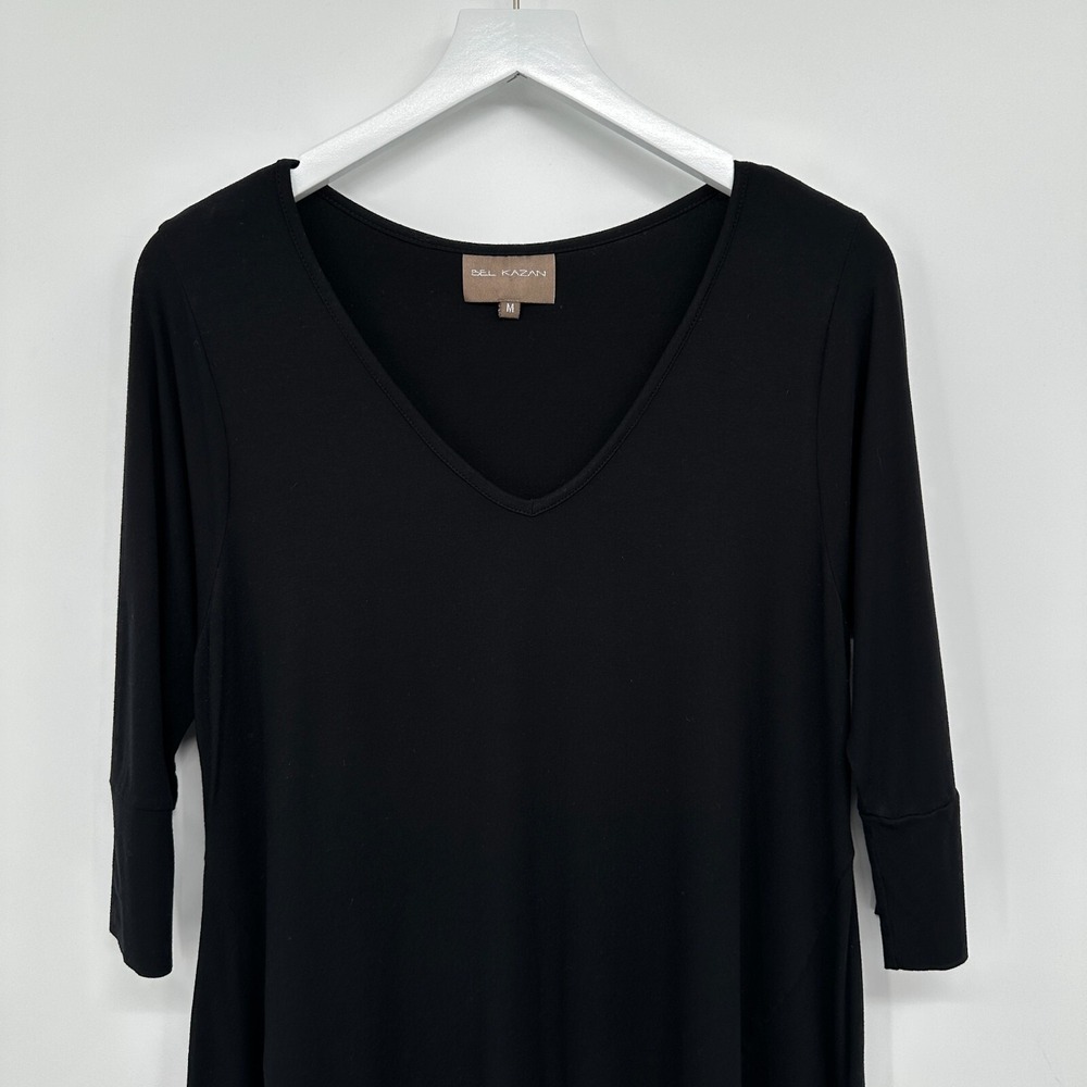 Bel Kazan Anthropologie Dress Medium Knit Witchy Whimsigoth Minimalist Capsule - Picture 3 of 11